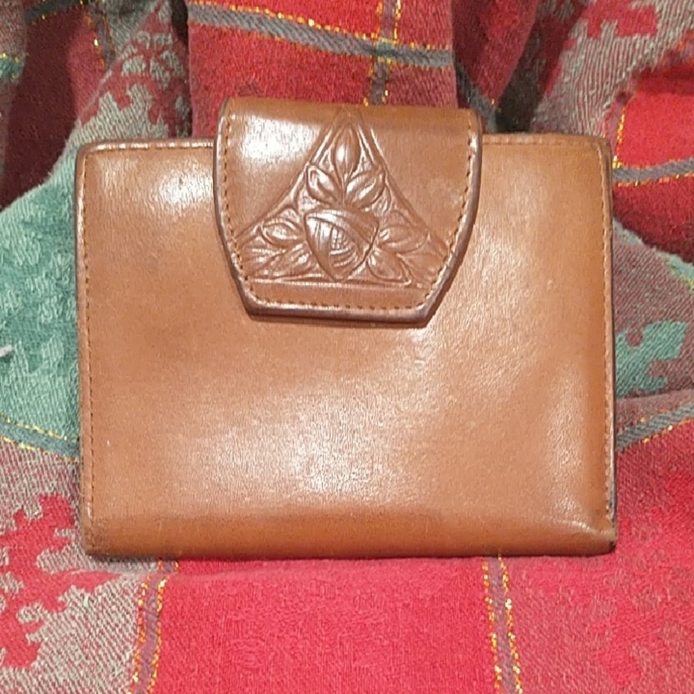 Vintage Rolfs Elegant Brown Leather Wallet